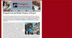 Desktop Screenshot of pompeii-food-and-drink.org
